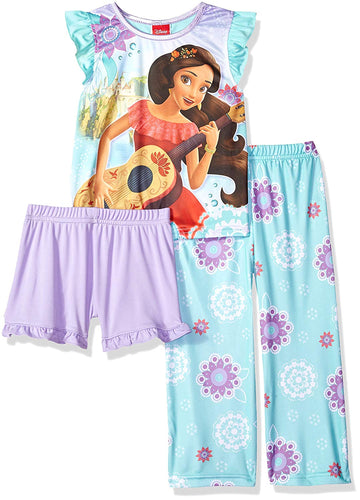 Disney Elena of Avalor - Juego de 3 Pijama para niña